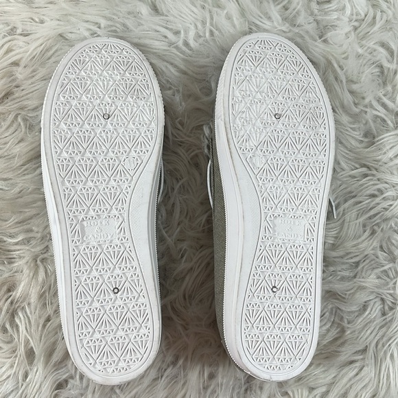 ROCK & CANDY Duffy Gray Canvas Boat Slip On Loafers Shoes Size 11 NEW - Picture 8 of 9